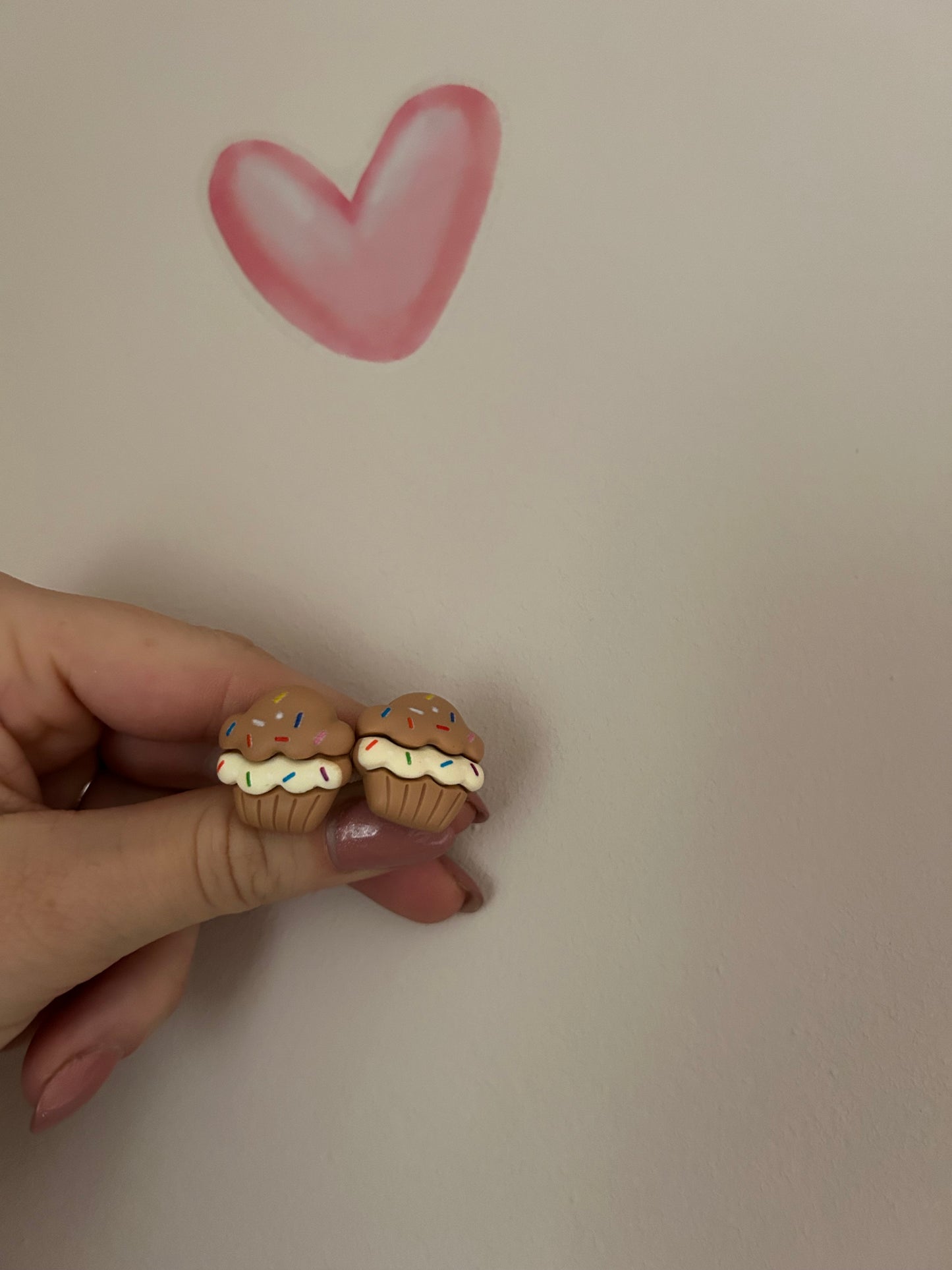 🧁 Cupcake – handgemaakte elastiekjes