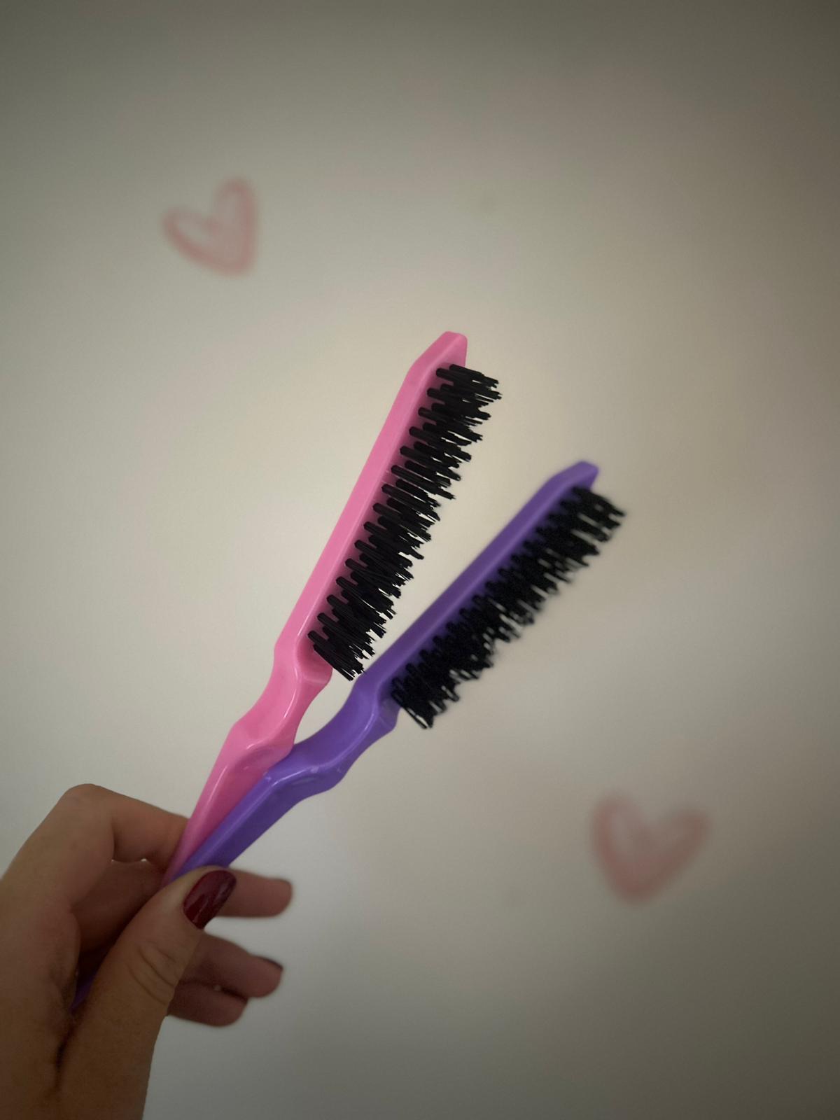 ✨ Puntkamborstel – voor gladde kapsels en strakke scheidingen