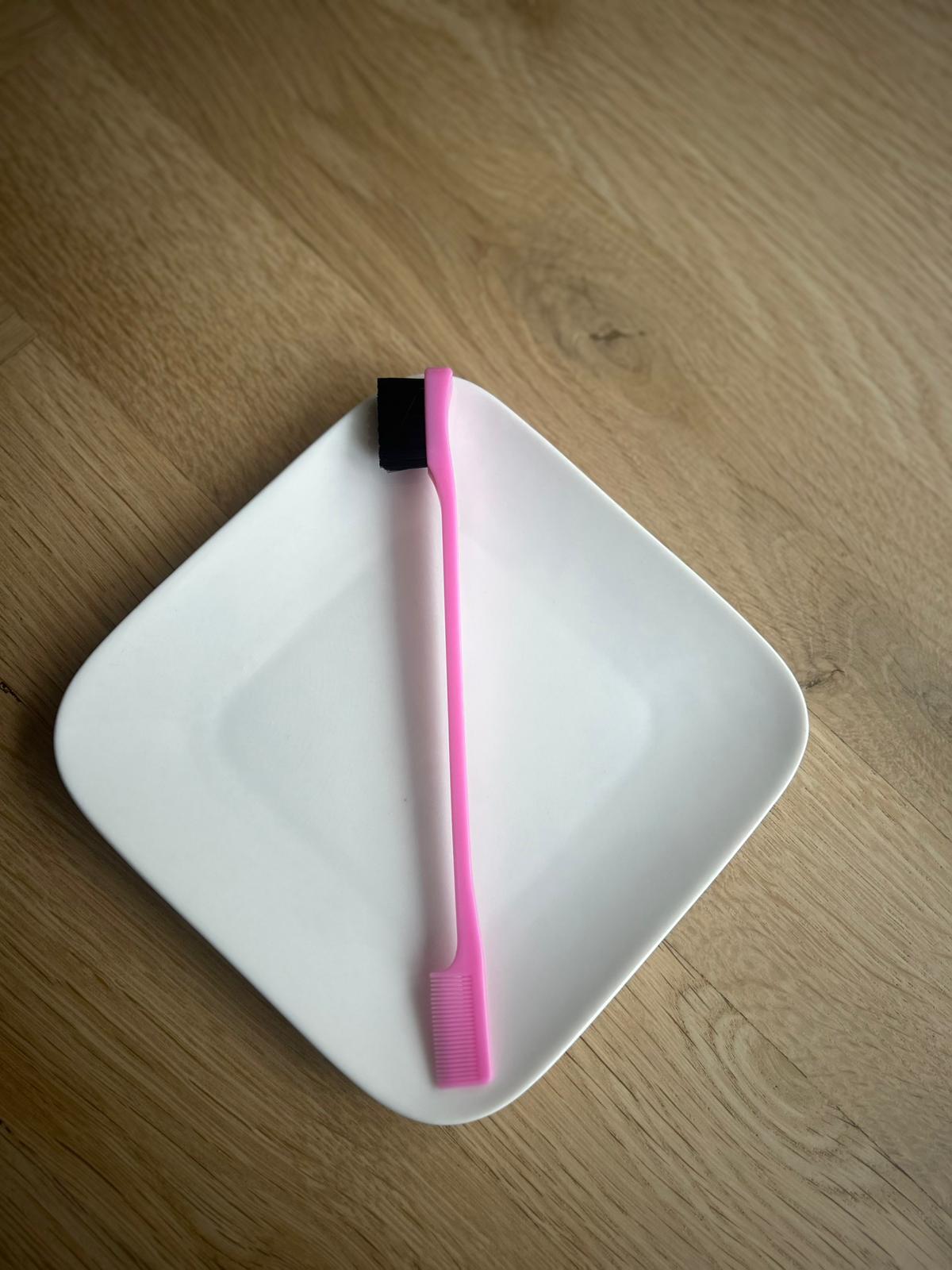 ✨ Baby- en peuterhaartool – dubbelzijdige borstel & kam